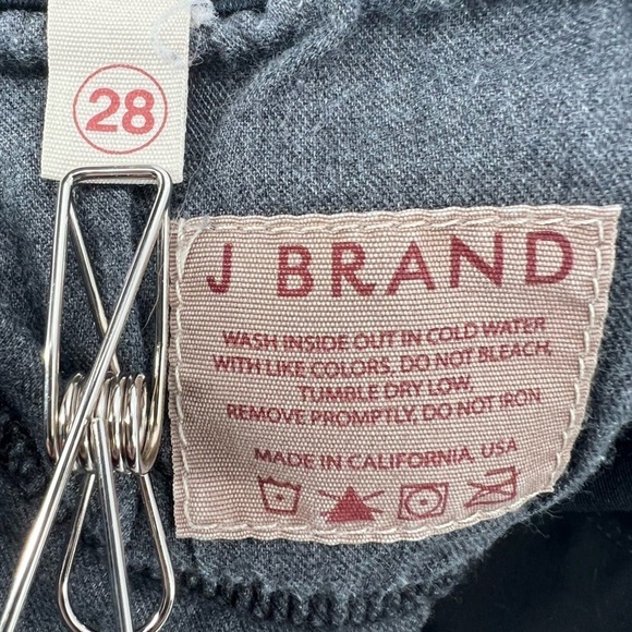 J Brand Black Slim Boot Cut Jeans Size 28 Women's - Picture 2 of 6